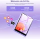 MP3 плеєр SWOFY M4 Black/Purple 64 ГБ Bluetooth 5.3 вбудований HD динамік, HiFi Sound Shuffle Single Loop FM-радіо + чохол, навушники - зображення 4