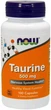 Таурін Now Foods Taurine 500 мг 100 вегетаріанських капсул в упаковці (ARE-573805) - зображення 1