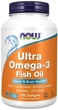 Риб'ячий жир Омега 3 Now Foods Ultra Omega-3 500 EPA/250 DHA 180 капсул в упаковці (ARE-573744) - зображення 1