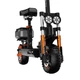 Электросамокат с сиденьем KUGOO KIRIN M5 Pro (1200 Вт; 20 А/час; 48 В), черный - изображение 4