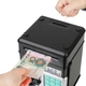 Детская электронная копилка-сейф RIAS Number Bank с кодовым замком и купюроприемником Black (3_06179) - изображение 3
