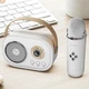 Портативная Bluetooth колонка Jojocat C20 Plus караоке + беспроводной микрофон 5W White (3_06304) - изображение 2