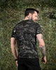 Тактическая хлопковая футболка Patriot Multicam Black кулир 60/62 - изображение 4