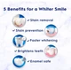 Відбілювальна зубна паста Crest 3D White Brilliance Luminous Purple Teeth Whitening Toothpaste 130г - зображення 7