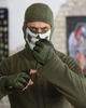 Тактическая флисовая кофта Patriot Олива мужская военная флиска с плотным поларом и велкро L - изображение 6