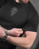 Футболка чоловіча бавовняна мілітарі Каратець Black кулір 95% бавовна XXXL - зображення 3
