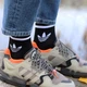 Чоловічі спортивні шкарпетки SuperSox високі Adidas, Чорні 42-45р. - зображення 4