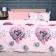 Комплект постельного белья Mirson Полуторный 143х210 см 17-0724 Diamond Hearts Ranforce Elite (2200010688580) - изображение 1
