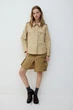 Сорочка карго H&M 271241170_beige M Світло-бежевий - зображення 1