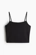 Топ спортивный H&M 271222249_black XS Черный - изображение 6