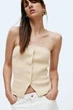 Топ H&M 271219064 L Жовтий - изображение 4