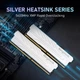 Оперативна пам'ять KingBank 16Gb DDR5-5600 MHz PC5-44800 Silver Heatsink з радіатором, 36-36-36-80, 1.35V, (K5.01.FP05DD7202) - зображення 3