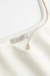 Топ H&M 271157823_white M Белый - изображение 2