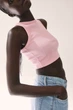 Топ H&M 271049251_pink XS Розовый - изображение 2