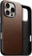 Чехол Nomad Modern Leather Case Brown for iPhone 16 Pro Max - изображение 1