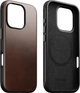 Чохол Nomad Modern Leather Case Rustic Horween для iPhone 16 Pro Max Коричневий (NM01689485) - зображення 6