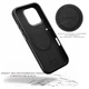 Чохол Nomad Modern Leather Case Rustic Horween для iPhone 16 Pro Max Коричневий (NM01689485) - зображення 14