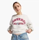 Світшот Converse Retro Chuck Heritage Crew Light Rgh White 10026777-022 M - зображення 1