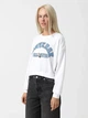 Світшот Converse Retro Chuck Heritage Crew Light Rgh White 10026777-102 M - зображення 2