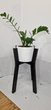 Підставка для вазонів WoodDecor косонога маленька бук 210x495x390 мм Чорна - зображення 5