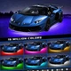 Подсветка днища авто LED RGB Bluetooth 12V комплект 2 ленты 90см и 120см - изображение 10