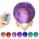 Настільний нічник світильник Magic 3D COLOR Moon Light RGB / Настільний світильник нічник 3D Космос з пультом - зображення 10