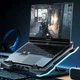 Охлаждающая подставка для ноутбука Rtako LZ-D11 Deca-core Laptop Radiator Black (6942063205692) - изображение 2