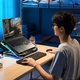 Охлаждающая подставка для ноутбука Rtako LZ-D11 Deca-core Laptop Radiator Black (6942063205692) - изображение 3