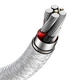Кабель Baseus Cafule Series Metal Data Cable USB to Type-C 66W 1m White (CAKF000102) - зображення 5