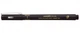 Лайнер браш Uni Pin Extra Fine Brush 0.2-4мм чорний (PINBR-500EF(S)BLACK) - зображення 4