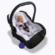 Всесезонный трансформер 4 в 1, вкладыш-конверт "All-Season Baby Travel CC", ART-0000689, чорный с синим - изображение 1