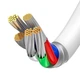 Кабель Baseus Superior Series Fast Charging Data Cable Type-C to Lightning PD 20W 1.5m White (CATLYS-B02) - изображение 5