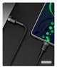 Кабель Baseus Cafule PD2.0 60W flash charging USB cable Type-C to Type-C 20V 3A 2m Black (CATKLF-HG1) - зображення 8