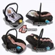 Всесезонный трансформер 4 в 1, вкладыш-конверт "All-Season Baby Travel CC", ART-0000683, чорный с розовым - изображение 2