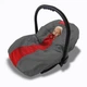 Всесезонный трансформер 4 в 1, вкладыш-конверт "All-Season Baby Travel CC", ART-0000693, серый с красным - изображение 7