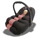 Всесезонный трансформер 4 в 1, вкладыш-конверт "All-Season Baby Travel CC", ART-0000683, чорный с розовым - изображение 9