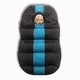 Всесезонный трансформер 4 в 1, вкладыш-конверт "All-Season Baby Travel CC", ART-0000687, чорный с голубым - изображение 10