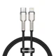 Кабель Baseus Cafule Series Metal Data Cable Type-C to Lightning PD 20W 1m Black (CATLJK-A01) - изображение 1
