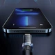 Кабель Baseus Crystal Shine Series Fast Charging Data Cable USB to Lightning 2.4A 1.2m Black (CAJY000001) - изображение 4