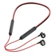 Беспроводные Bluetooth наушники Hoco ES67 Perception neckband BT5.3, 20h для бега для спорта Red - изображение 4