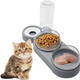 Кормушка 3в1 для животных со съемными мисочками Gatto миска для кошек и собак со встроенной поилкой, 500 мл, серый (101316789) - изображение 11