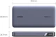 Внешний аккумулятор UGREEN PB205 Power Bank 25 000 мАч 145 Вт, аккумулятор Nexode с 3 портами USB C PD, для MacBook Pro/Air, Dell XPS, iPhone 16/15/14, Galaxy S24, Steam Deck, iPad и других устройств Grey (90597A) - изображение 4