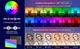 Светодиодная панель Ulanzi LT003 RGB видеосвет для прямой трансляции фотостудии 8000mAh, с регулировкой яркости 2500-9000K, CRI 95+, 266 светодиодов 10-дюймов для видеосъемки камерой DSLR Black (3099) - изображение 10
