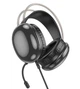 Игровые наушники с микрофоном HOCO W109 Plus RGB для компьютера ноутбука |USB 7.1, 2 м| Черный - изображение 3