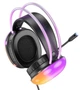Игровые наушники с микрофоном HOCO W109 Plus RGB для компьютера ноутбука |USB 7.1, 2 м| Черный - изображение 5