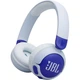 Навушники дитячі JBL JR 320BT, Blue/White, Bluetooth, мікрофон, акумулятор 500 mAh - зображення 1