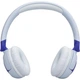 Навушники дитячі JBL JR 320BT, Blue/White, Bluetooth, мікрофон, акумулятор 500 mAh - зображення 2