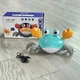 Детская интерактивная игрушка Краб с функцией распознавания помех и музыкой арт. 7428 Голубой - изображение 3