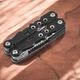 Mультитул Traveler Black 15 в 1 с набором бит мультифункциональный инструмент в чехле - изображение 3