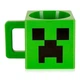 Кружка JINX Minecraft Creeper Face Plastic 290 мл Зелена (JINX-4601) - изображение 3